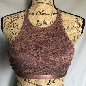 Lace Rose Gold Bralette